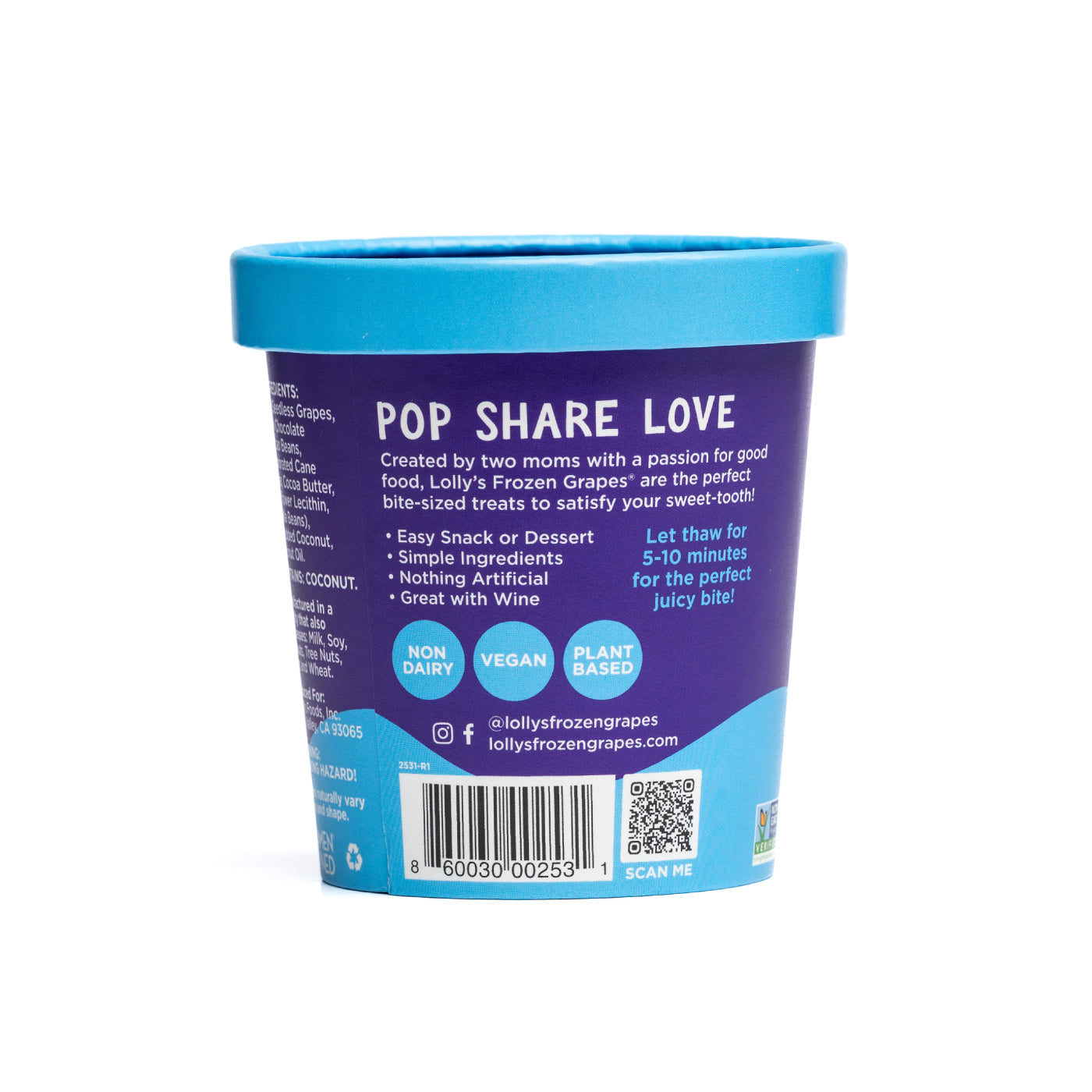 Dark Chocolate + Coconut