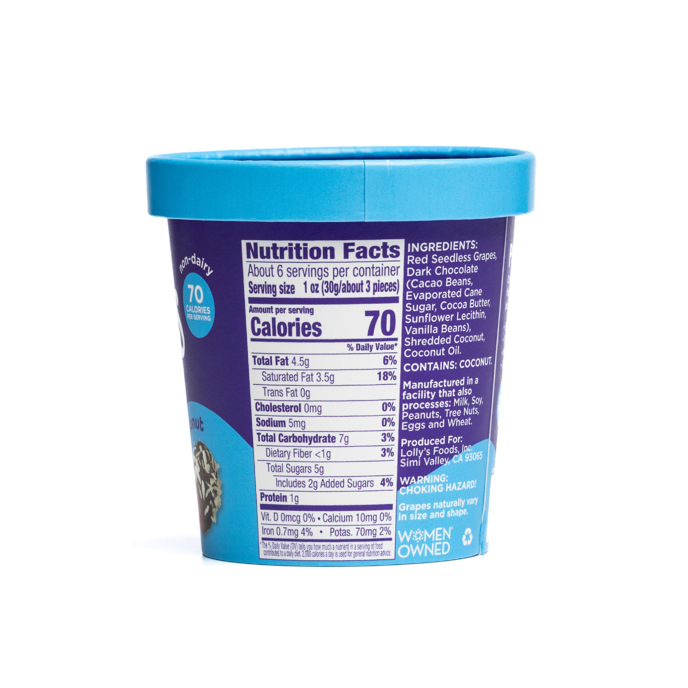 Dark Chocolate + Coconut