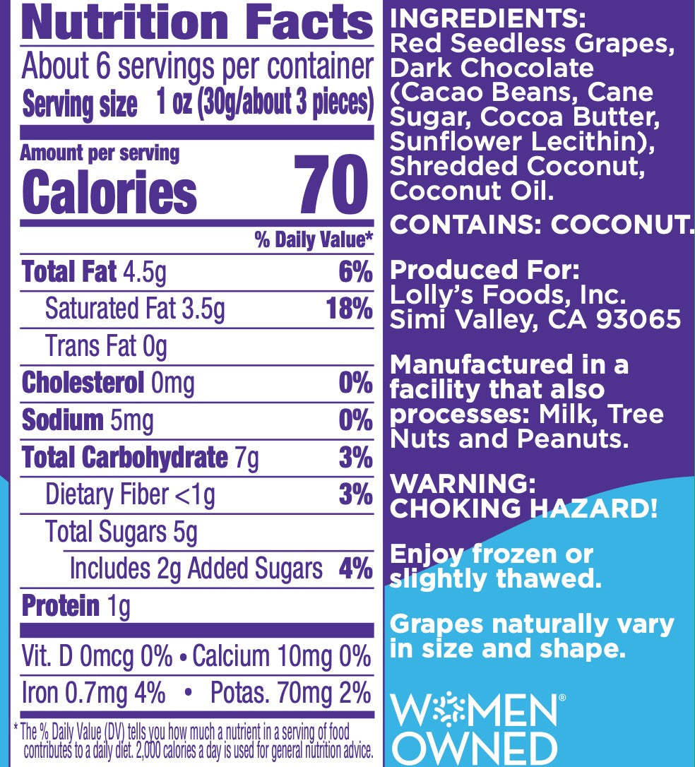 Dark Chocolate + Coconut