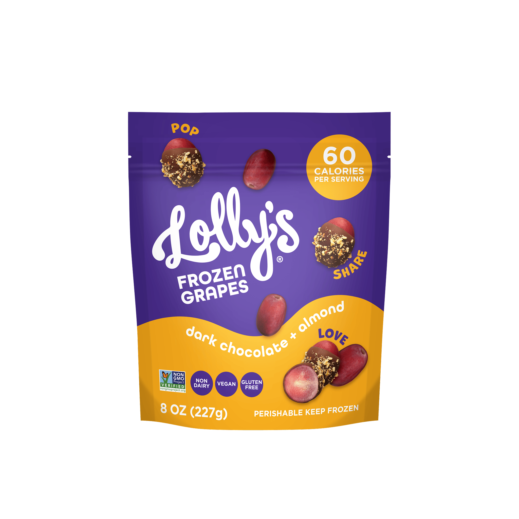 Dark Chocolate + Almond 8oz. Pouch