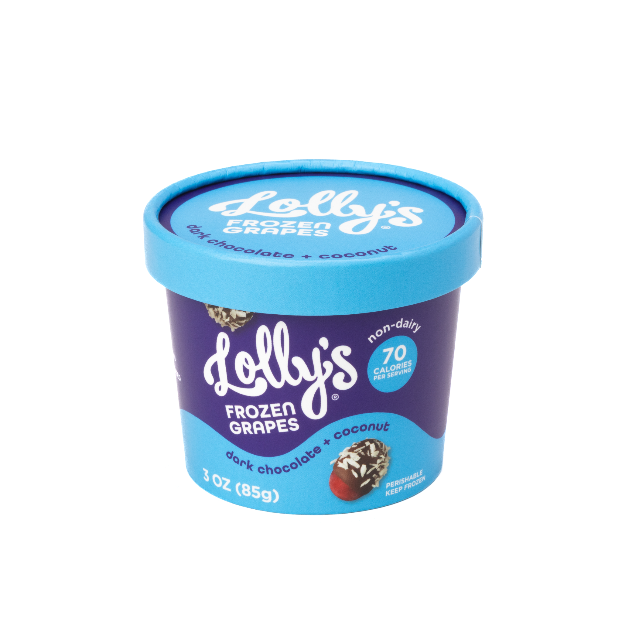 Dark Chocolate + Coconut 3oz. Pint