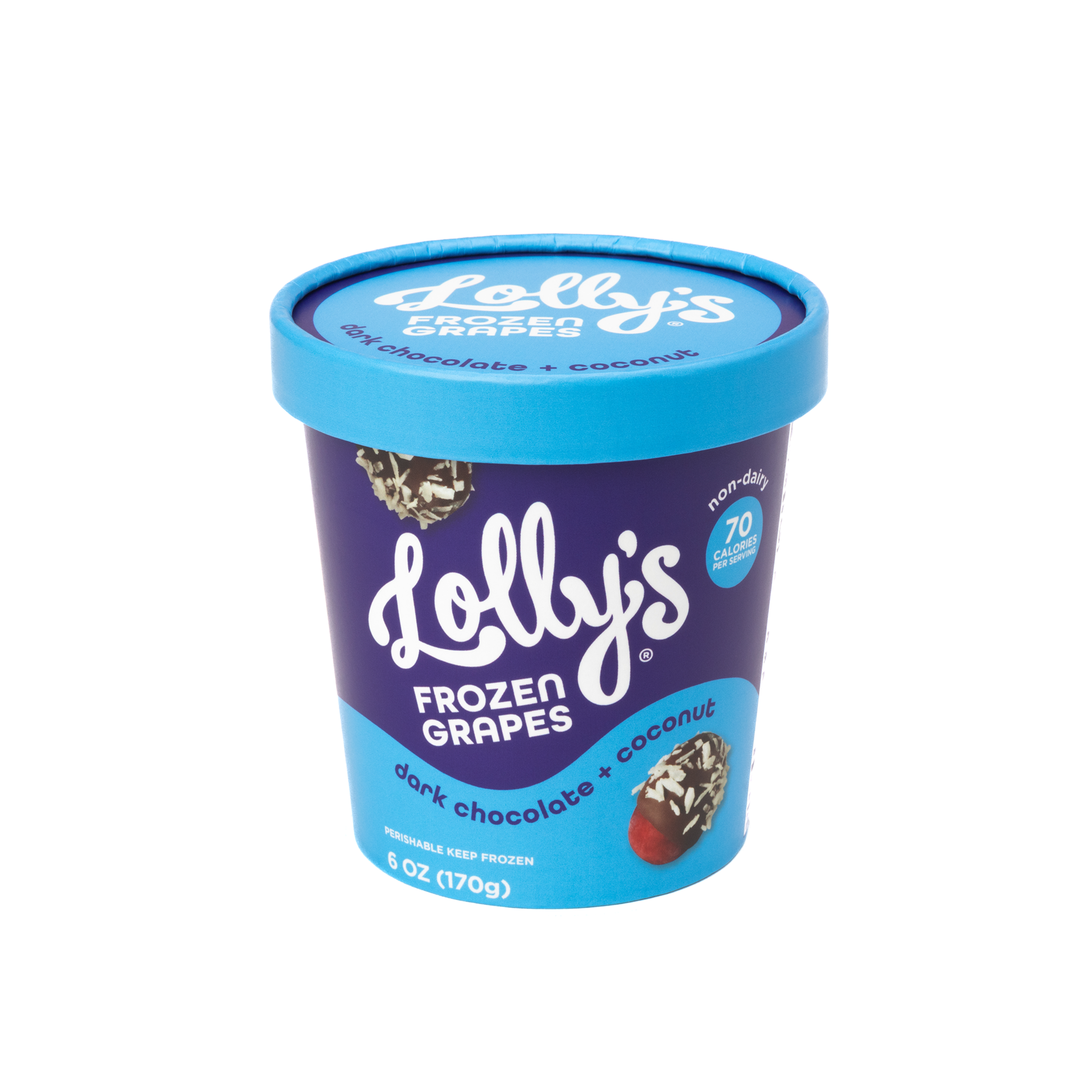 Dark Chocolate + Coconut 6oz. Pint